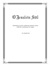 O Jesulein Suss Organ sheet music cover